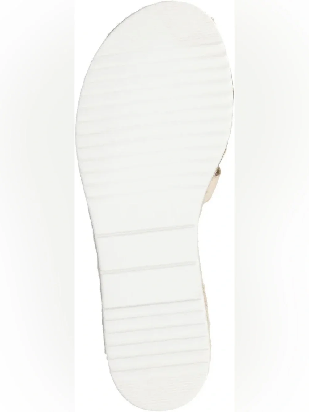Journee Collection Rosalinda Platform Espadrille Sandal- Bone
